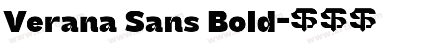 Verana Sans Bold字体转换 Verana Sans Bold字体转换